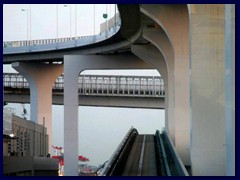 Rainbow Bridge from the metro